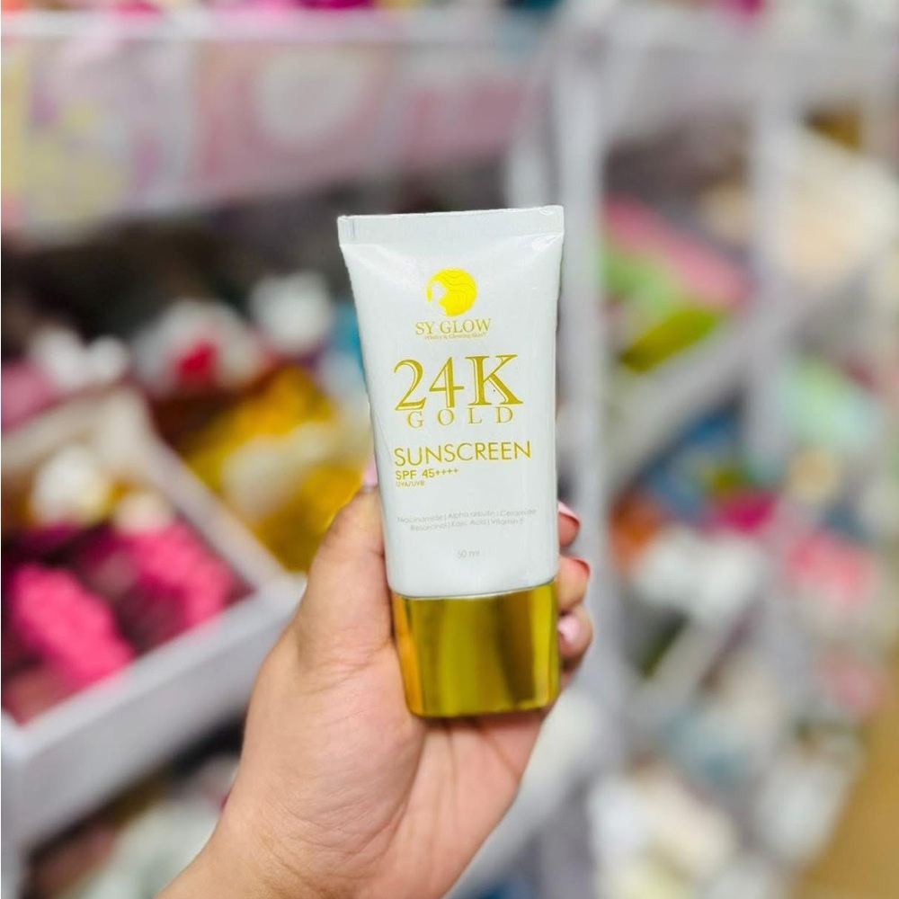 Sy Glow 24K Gold Sunscreen SPF 45+